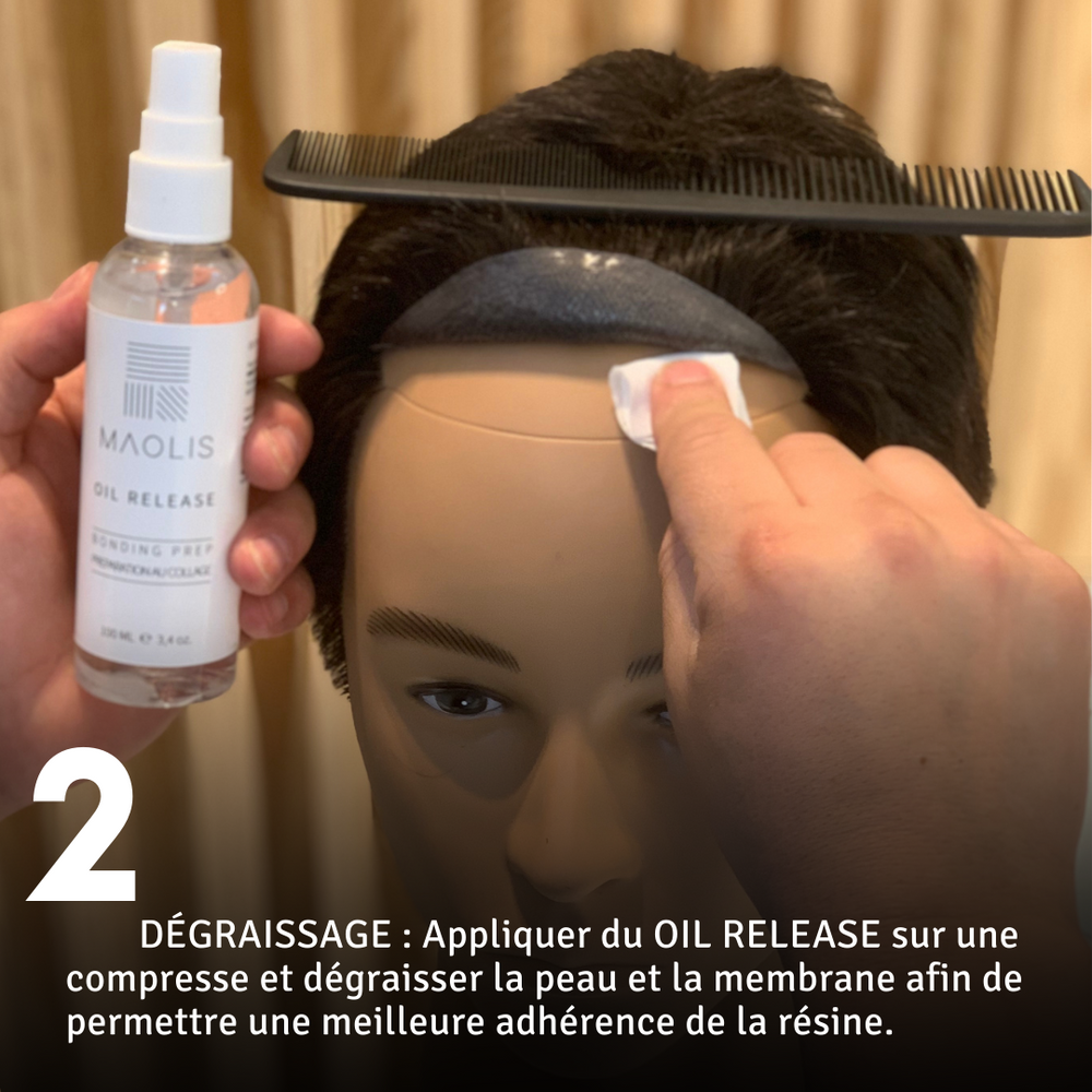 Complete kit voor het bijwerken van de haarlijn