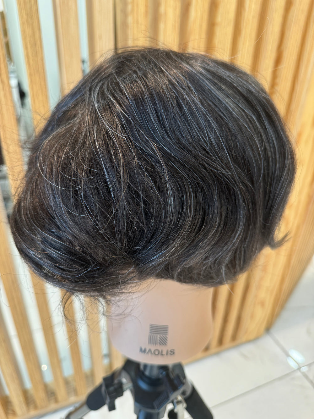 Prothèse capillaire H+ Poly couleur 1B20 (non remboursable ni échangeable)