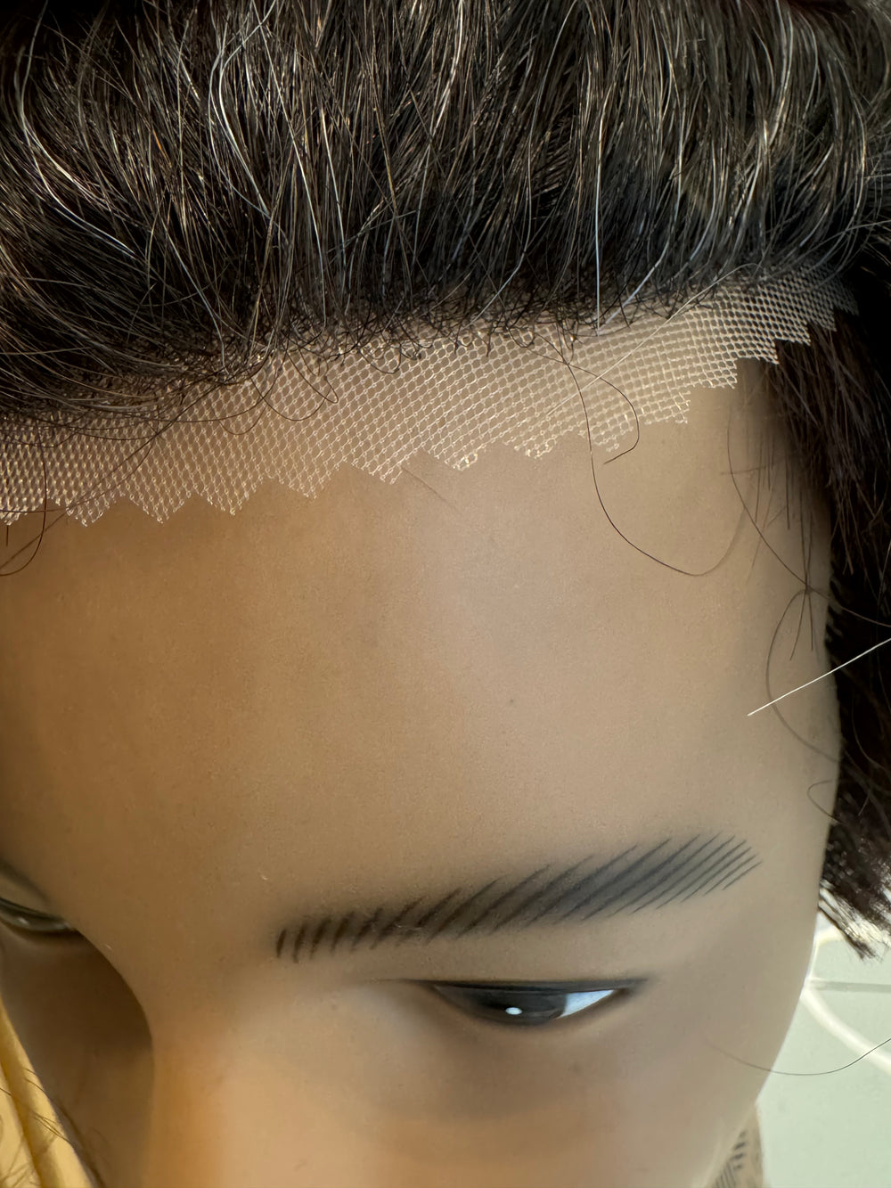 Prothèse capillaire H+ Poly couleur 1B20 (non remboursable ni échangeable)