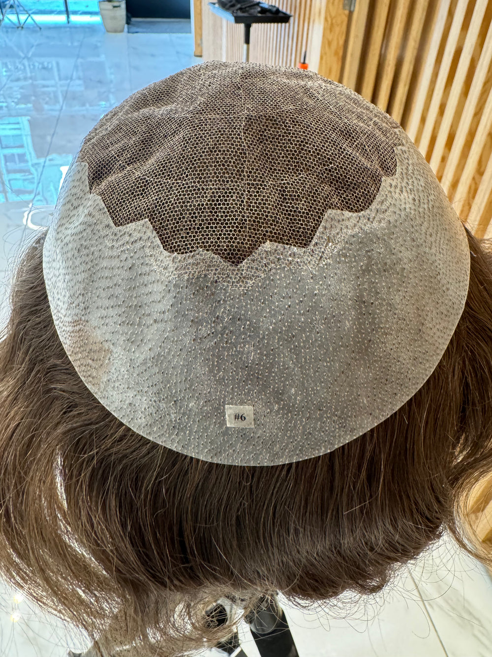 Prothèse capillaire U-lace couleur 6 ( non remboursable ni échangeable)