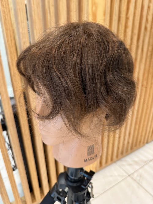 Prothèse capillaire invisible Ultra HD couleur 5R (non remboursable ni échangeable)