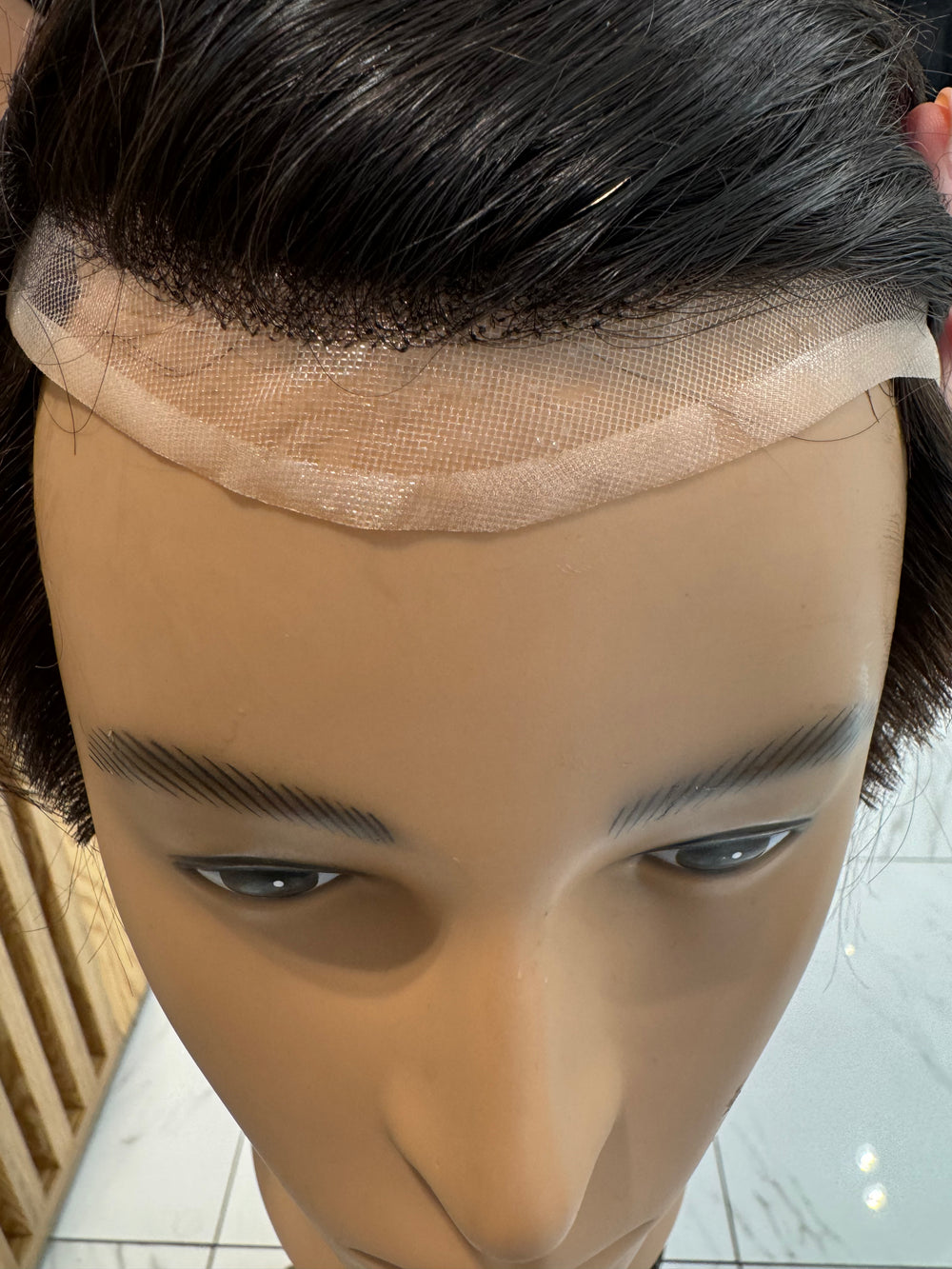 Prothèse capillaire Maille + Poly couleur 2 (non remboursable ni échangeable)