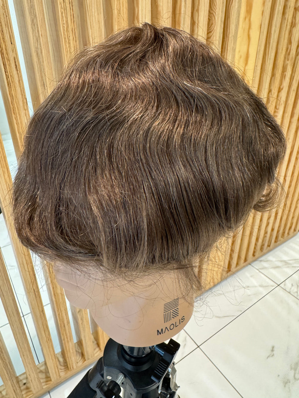 Prothèse capillaire invisible U lace couleur 5 (non remboursable ni échangeable)