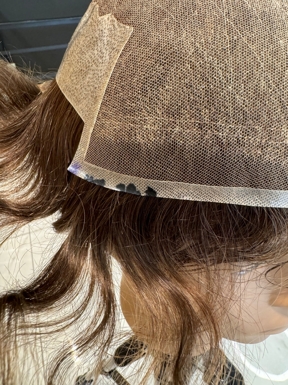 Prothèse capillaire invisible U lace couleur 5 (non remboursable ni échangeable)