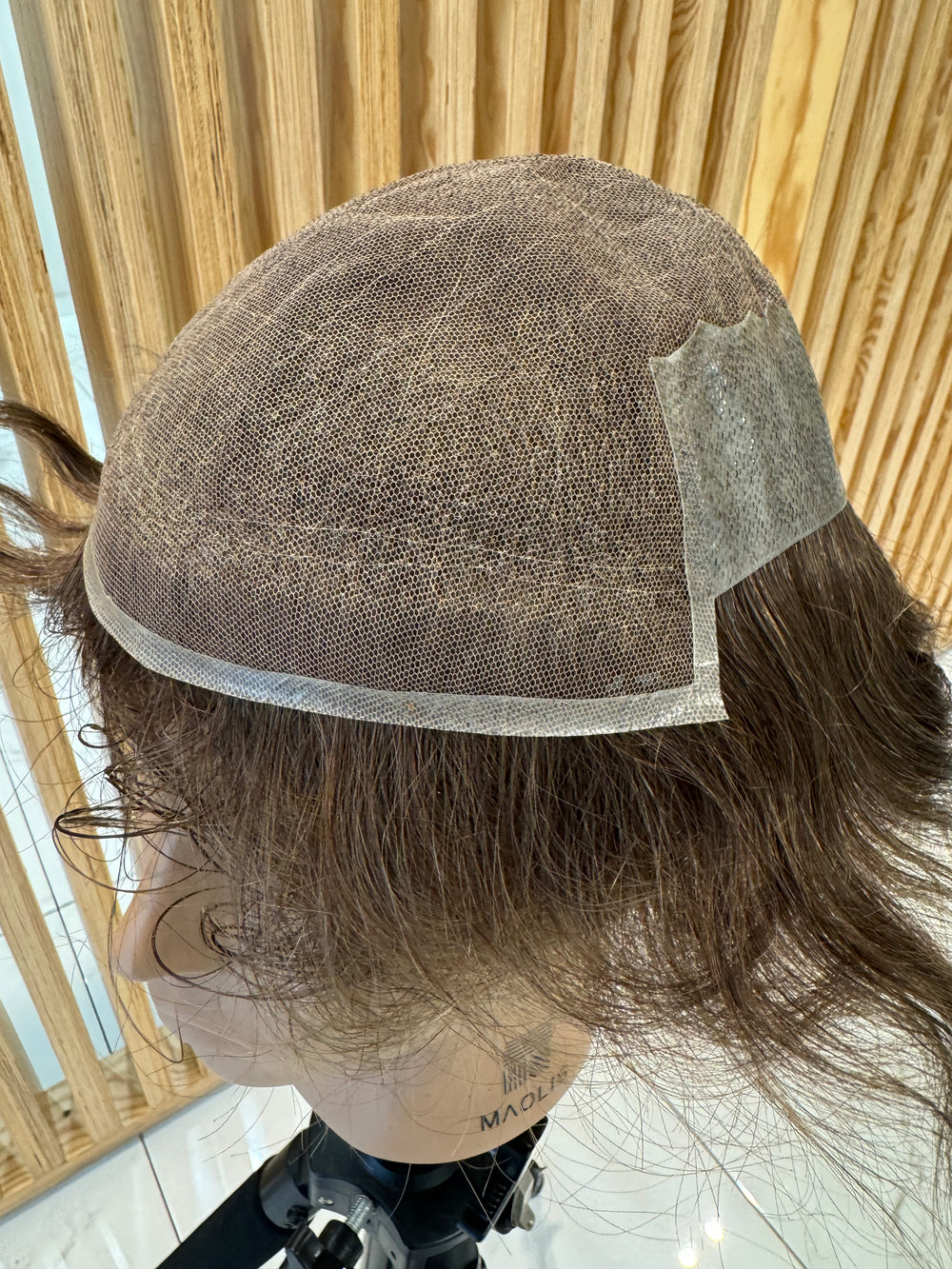 Prothèse capillaire invisible U lace couleur 5 (non remboursable ni échangeable)