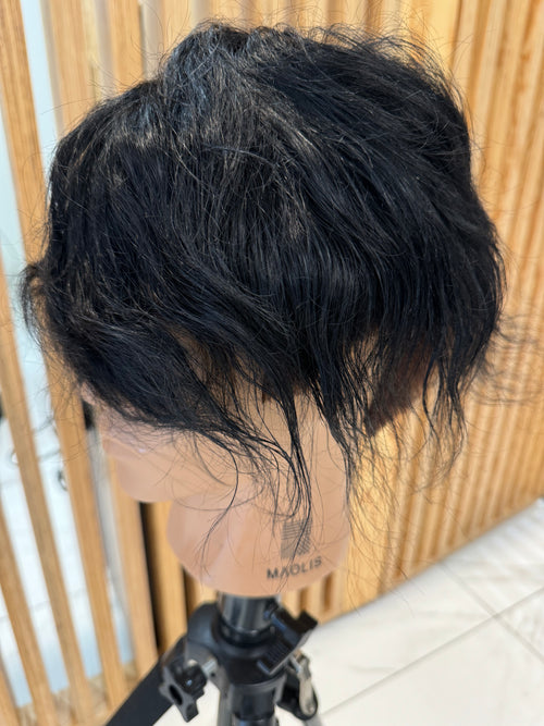 Prothèse capillaire invisible Ultra HD couleur 1 (non remboursable ni échangeable)