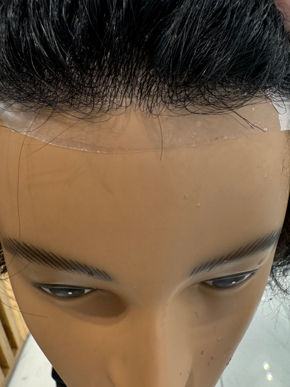 Prothèse capillaire invisible Ultra HD couleur 1 (non remboursable ni échangeable)