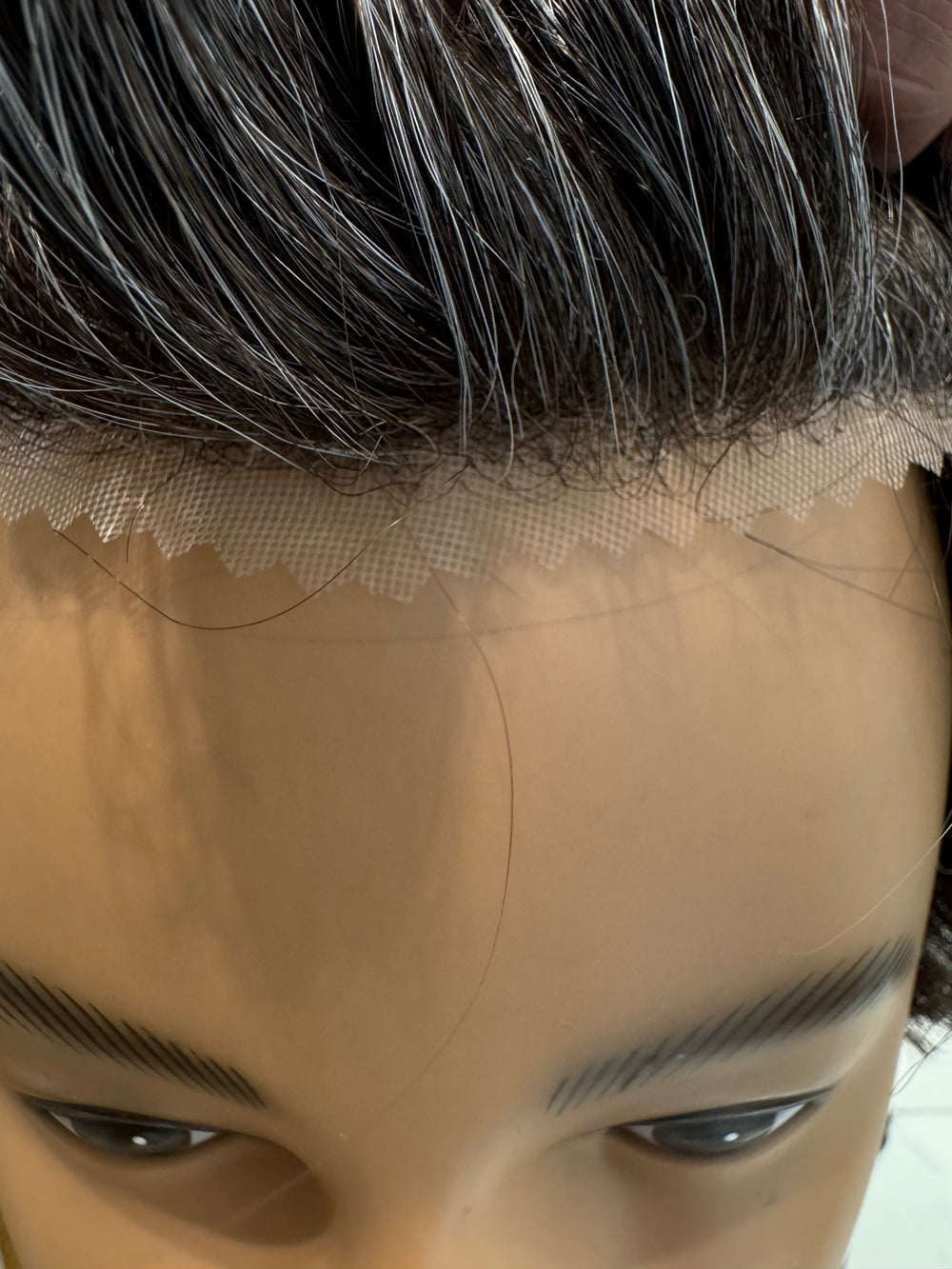 Prothèse capillaire H+ Poly couleur 1B30 (non remboursable ni échangeable)