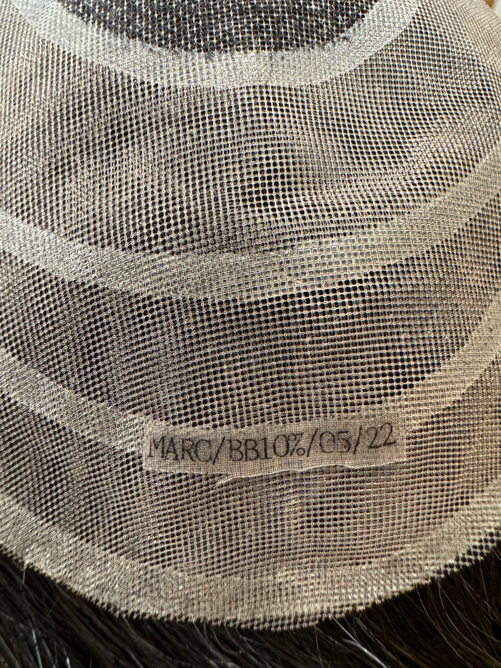 Prothèse capillaire H+ couleur 1B10 (non remboursable ni échangeable)