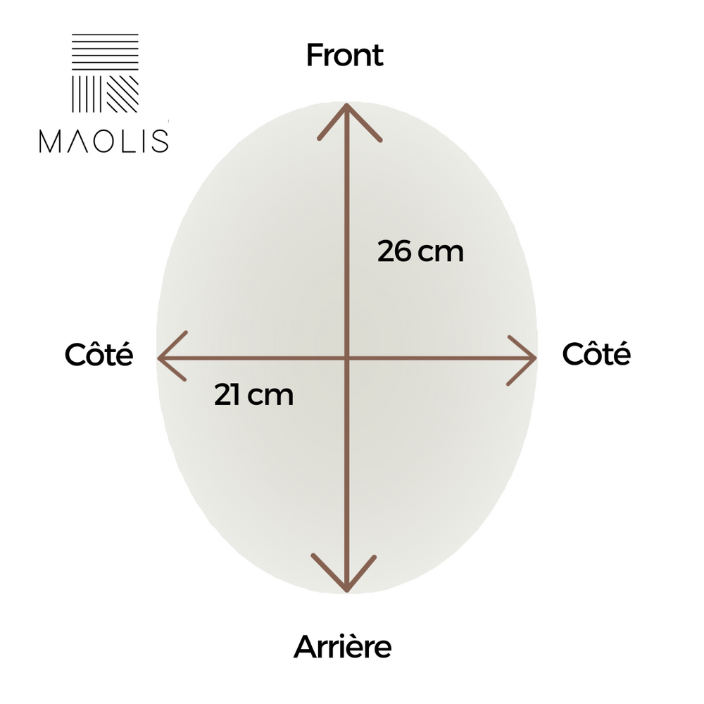 Prothèse capillaire U-lace couleur 6 ( non remboursable ni échangeable)