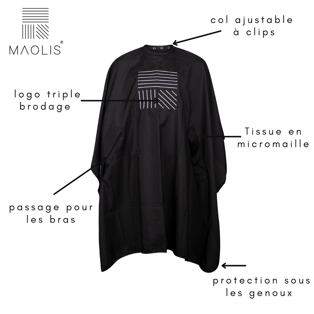 Cape van de haarprotheticus