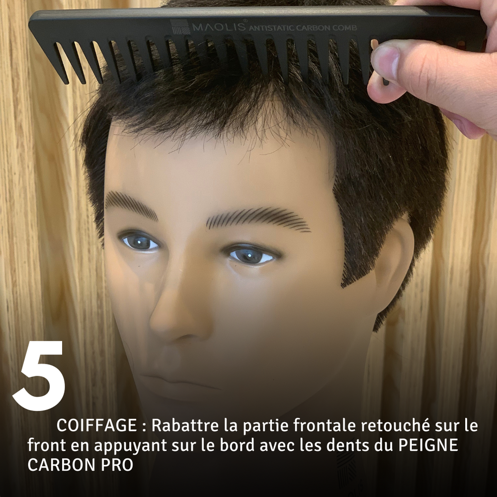 Kit completo per il ritocco dell'attaccatura dei capelli