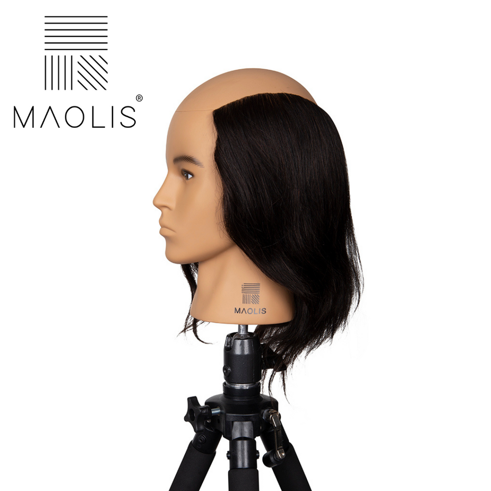 Tête d'entraînement de pose de complément capillaire MAOLIS - vue de profil